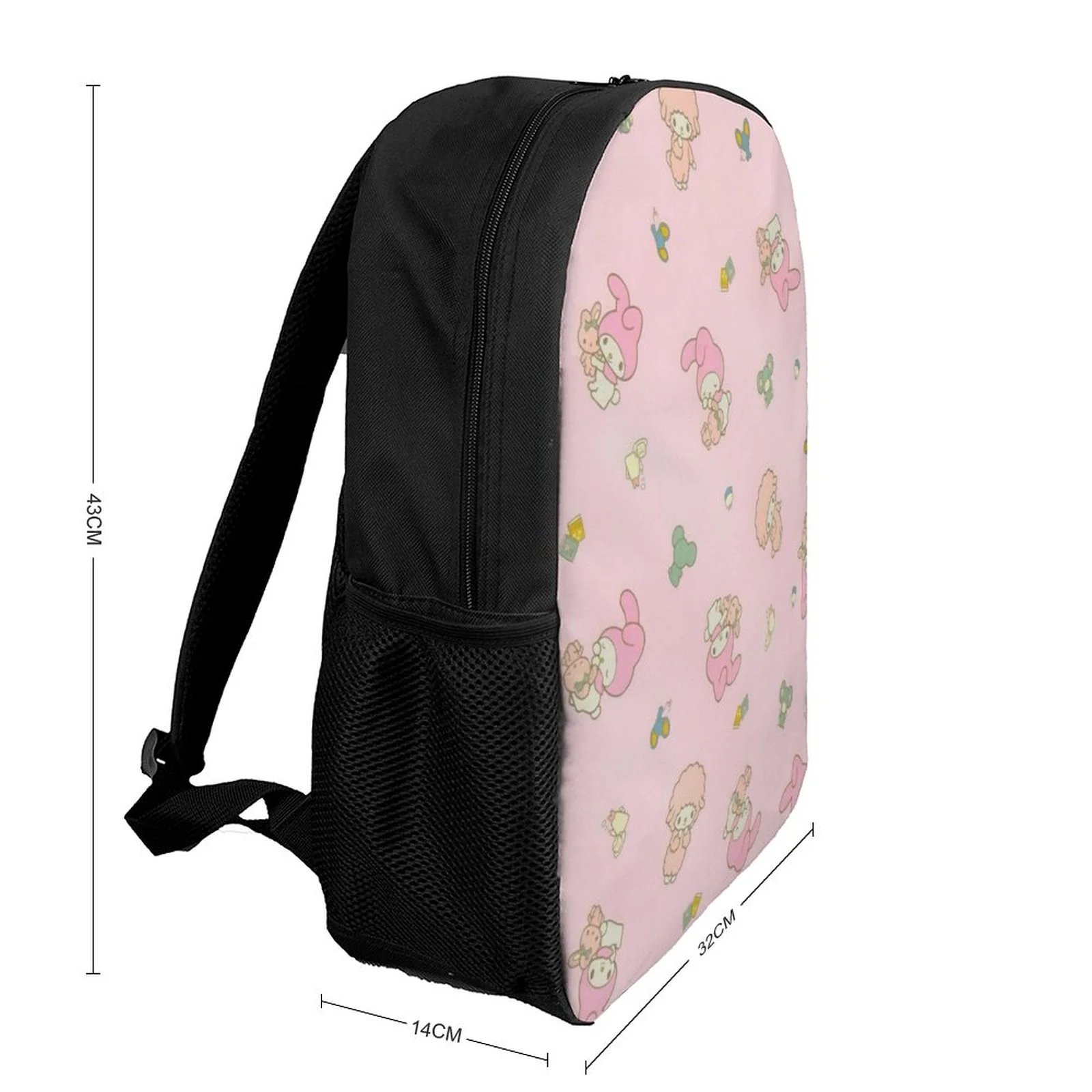 My Melody Backpacks Basic Shoulder Daypack Bookbag Satchel Knapsack Rucksack For School Office Travel