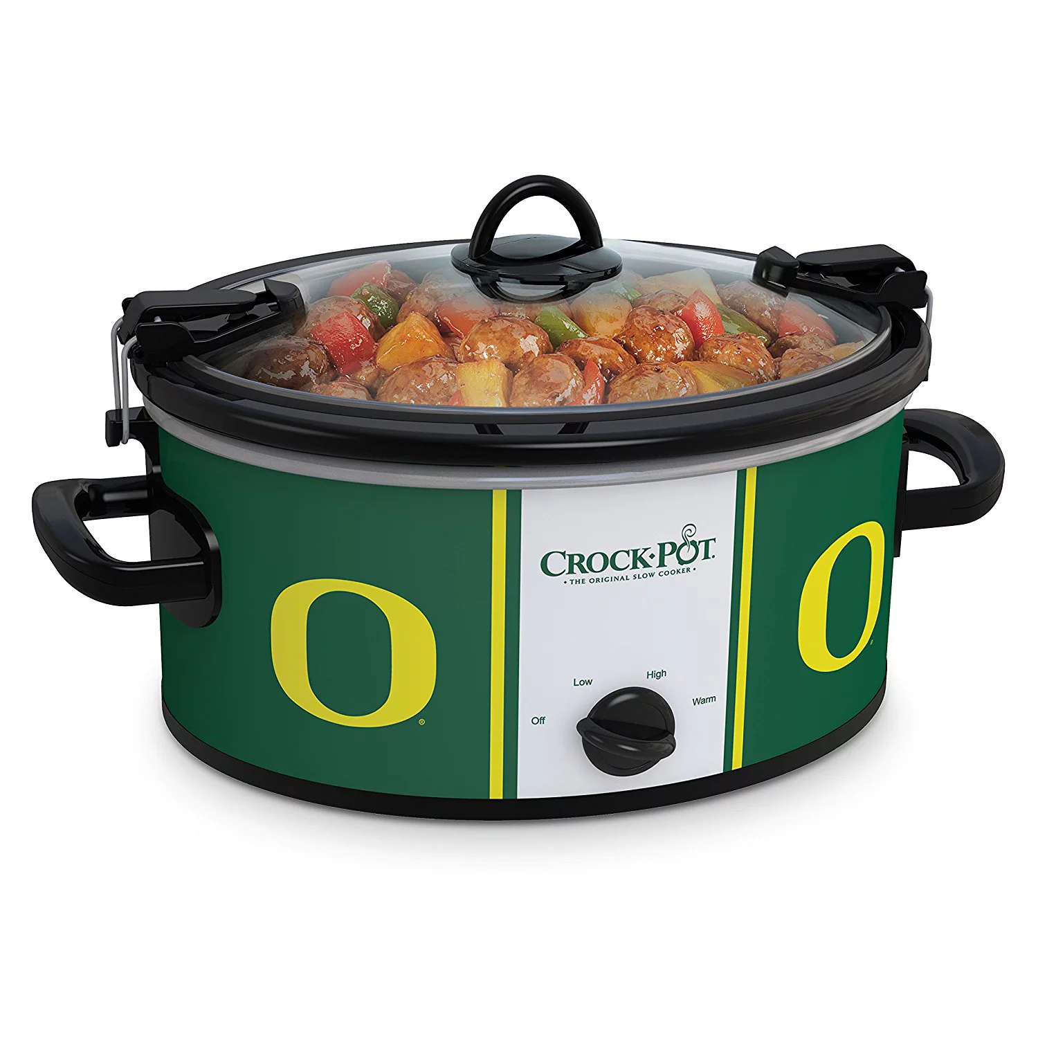 Crock-Pot Oregon Ducks Collegiate 6 Quart Cook & Carry Slow Cooker