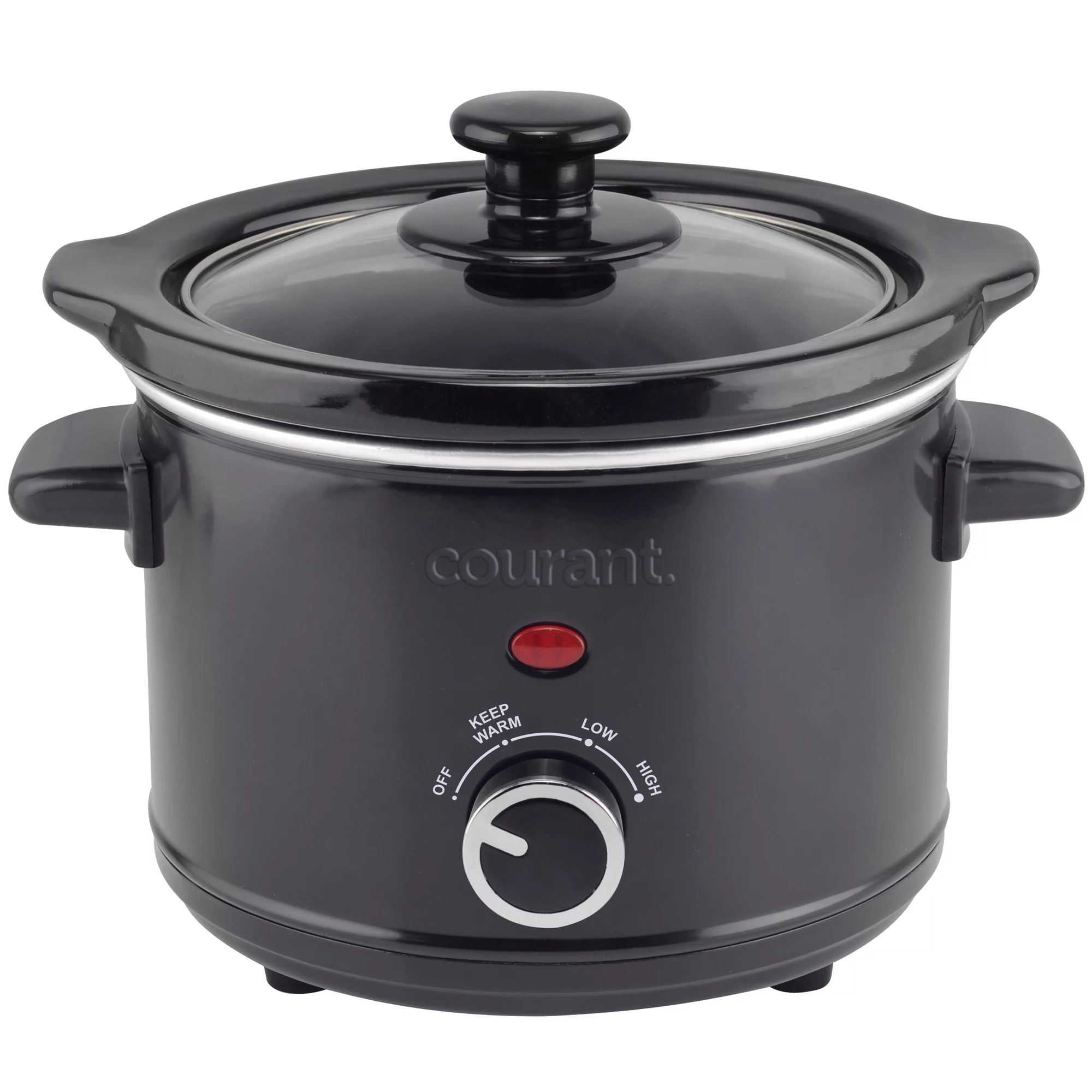 Courant 1.6-QT Slow Cooker - Black