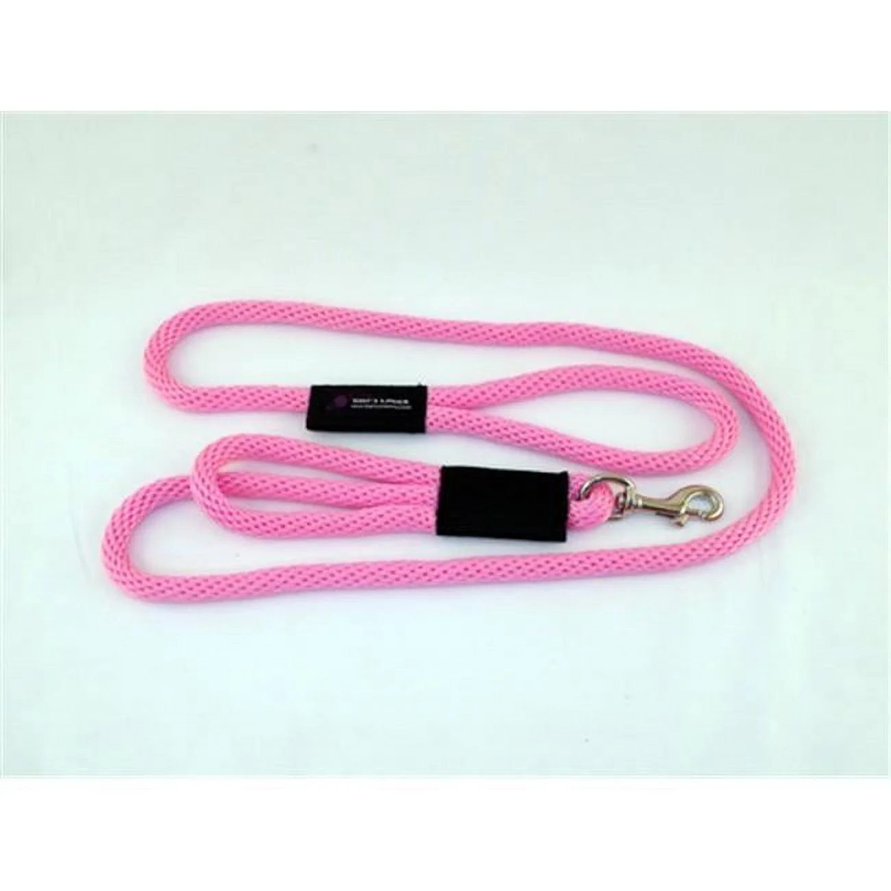 Soft Lines  2 Handled Sidewalk Safety Dog Snap Leash 0.37 In. Diameter By 8 Ft. - Hot Pink