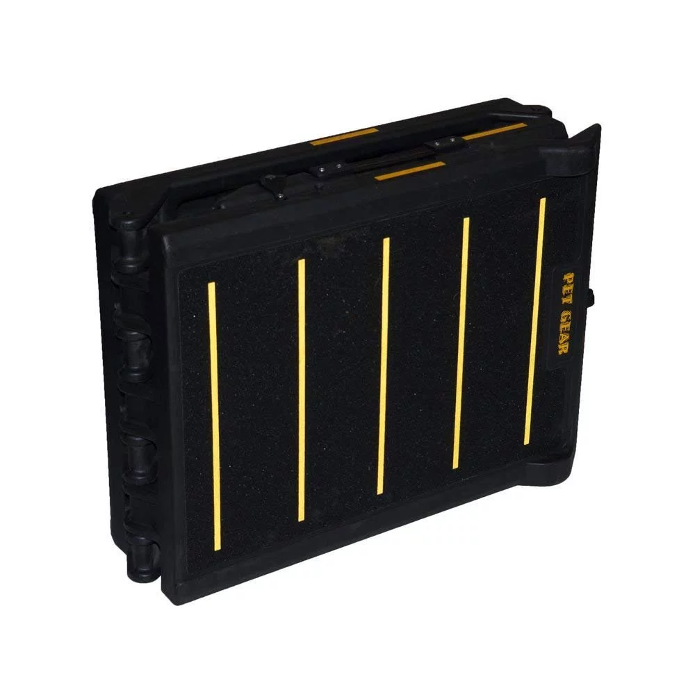 Pet Gear PG9300RF Reflective Tri Fold Skid Resistant Vehicle Extra Wide Pet Ramp