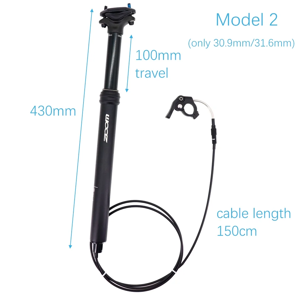 DJC Dropper Seatpost Adjustable seat post Internal Routing 80mm Travel MTB bike dropper 27.2mm 28.6mm 30mm 30.4mm 30.9mm 31.6mm 33.9mm