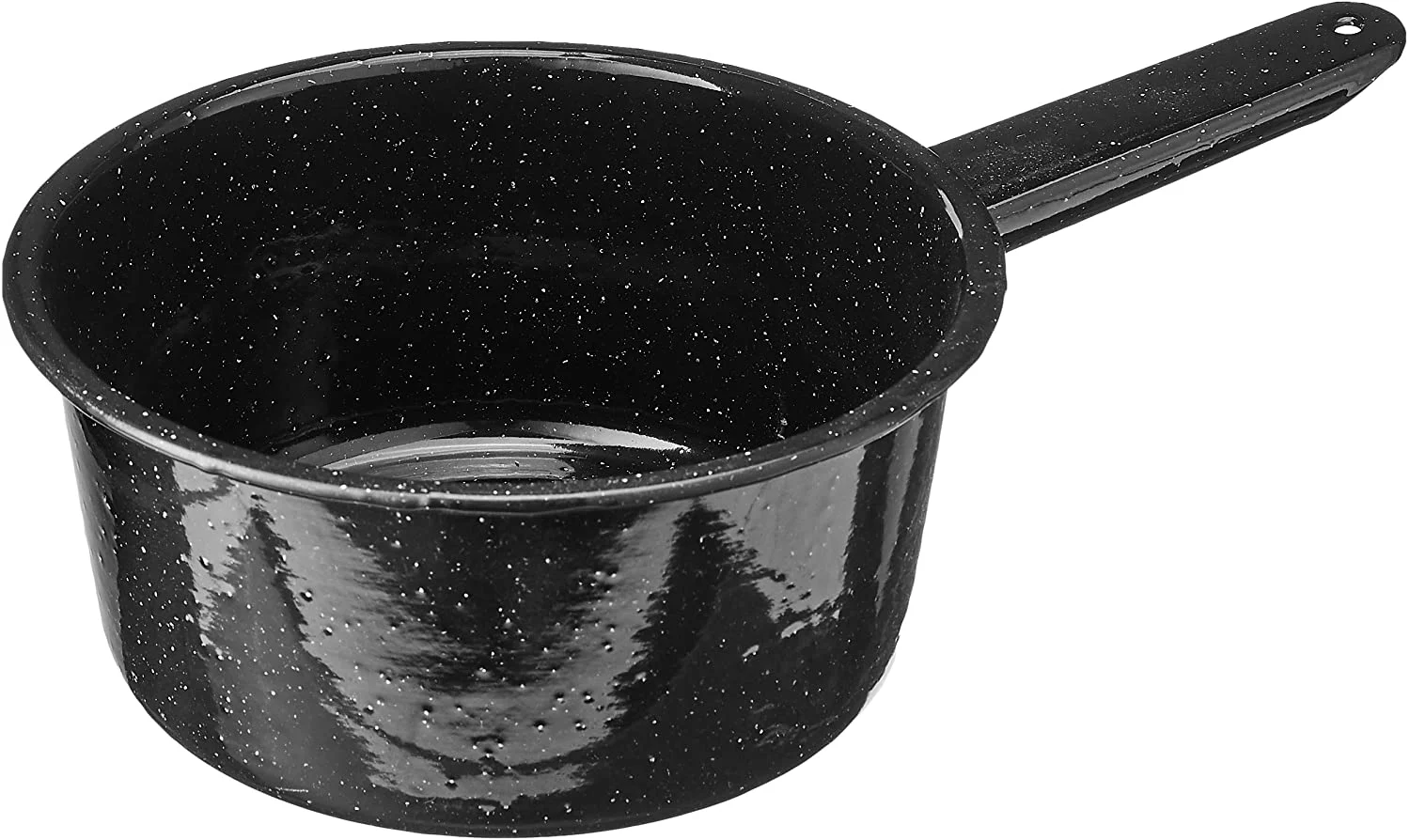 COLEMAN 8-PIECE ENAMEL COOKING SET - BLACK