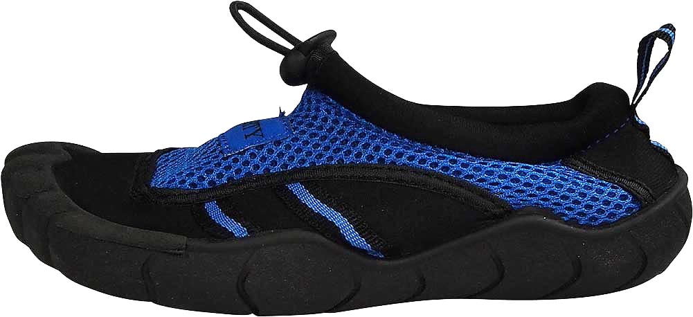 NORTY Mens Water Shoes Adult Male Lake Shoes Blue Black 9 - Runs 1 Size Small