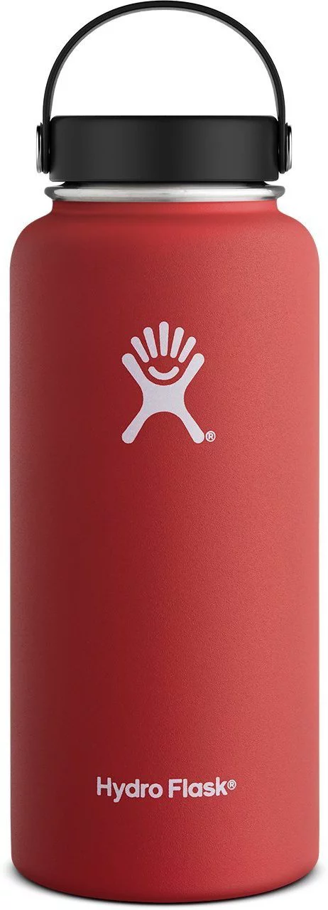 Vacuum Insulated Wide Mouth Stainless Steel Water Bottle with Flex Cap