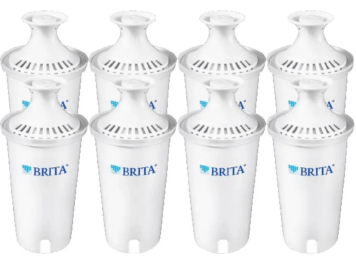 Brita Pitcher Replacement Filters, BPA Free, 8 Count