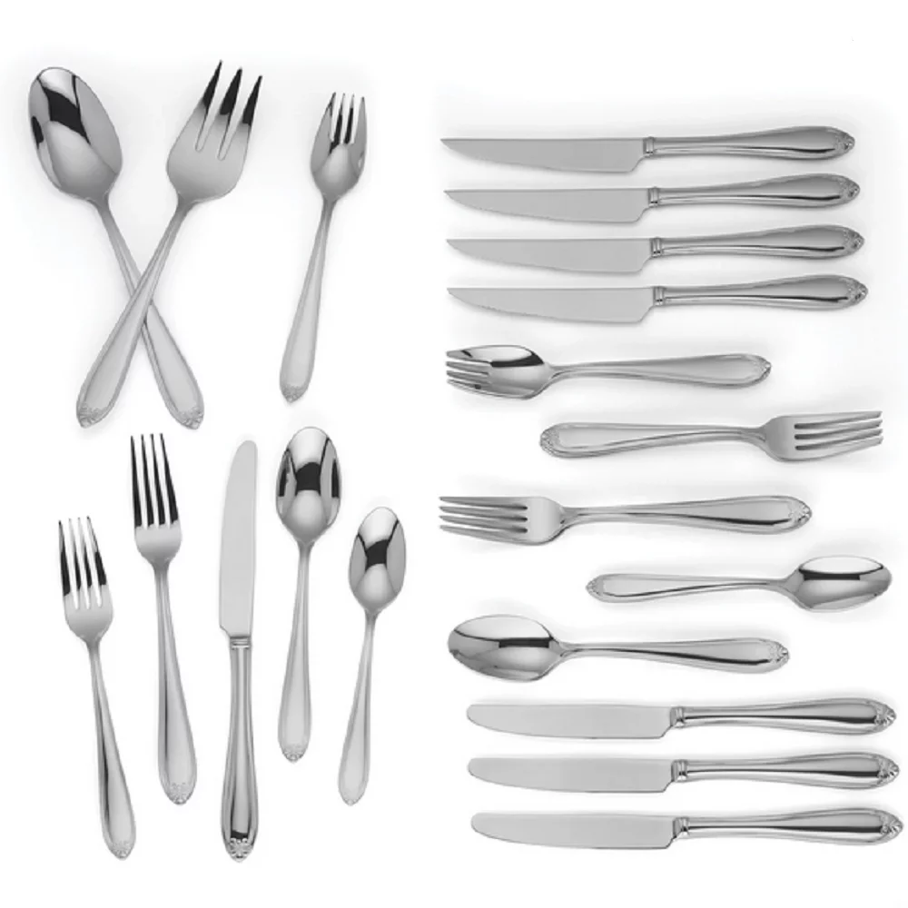 Lenox Canyon Street 18/10 Stainless Steel 30pc. Flatware Set