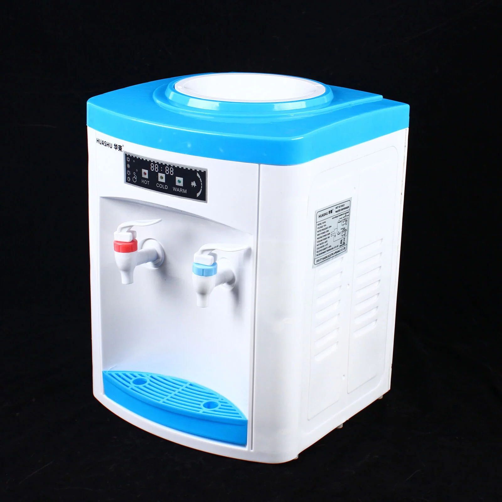 OUKANING 110V Electric Hot and Cold Water Cooler Dispenser fit Home Office Use Desktop US