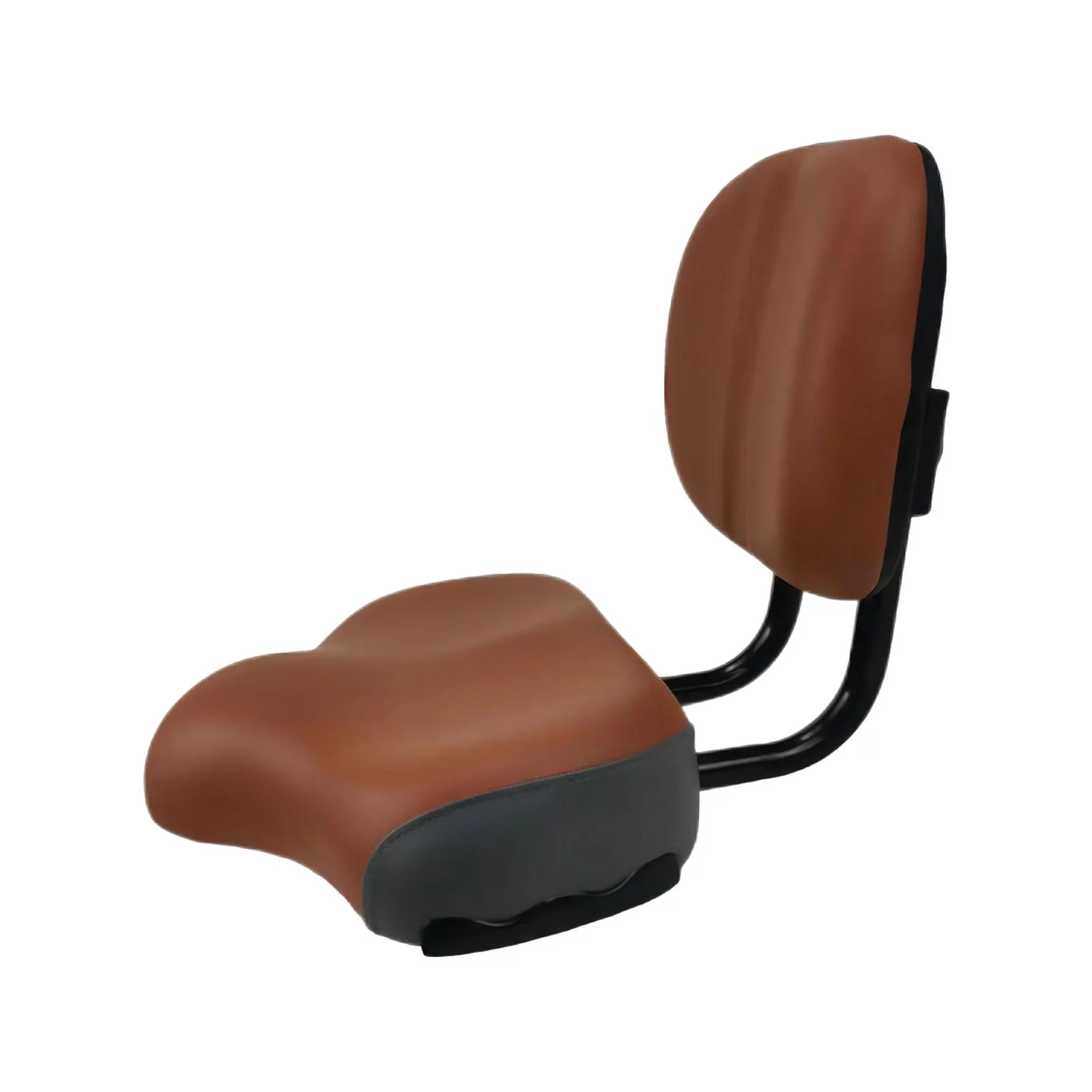 Seat Saddle Softly Cushion Comfortable Seat for Indoor Cycling Outdoor Brown