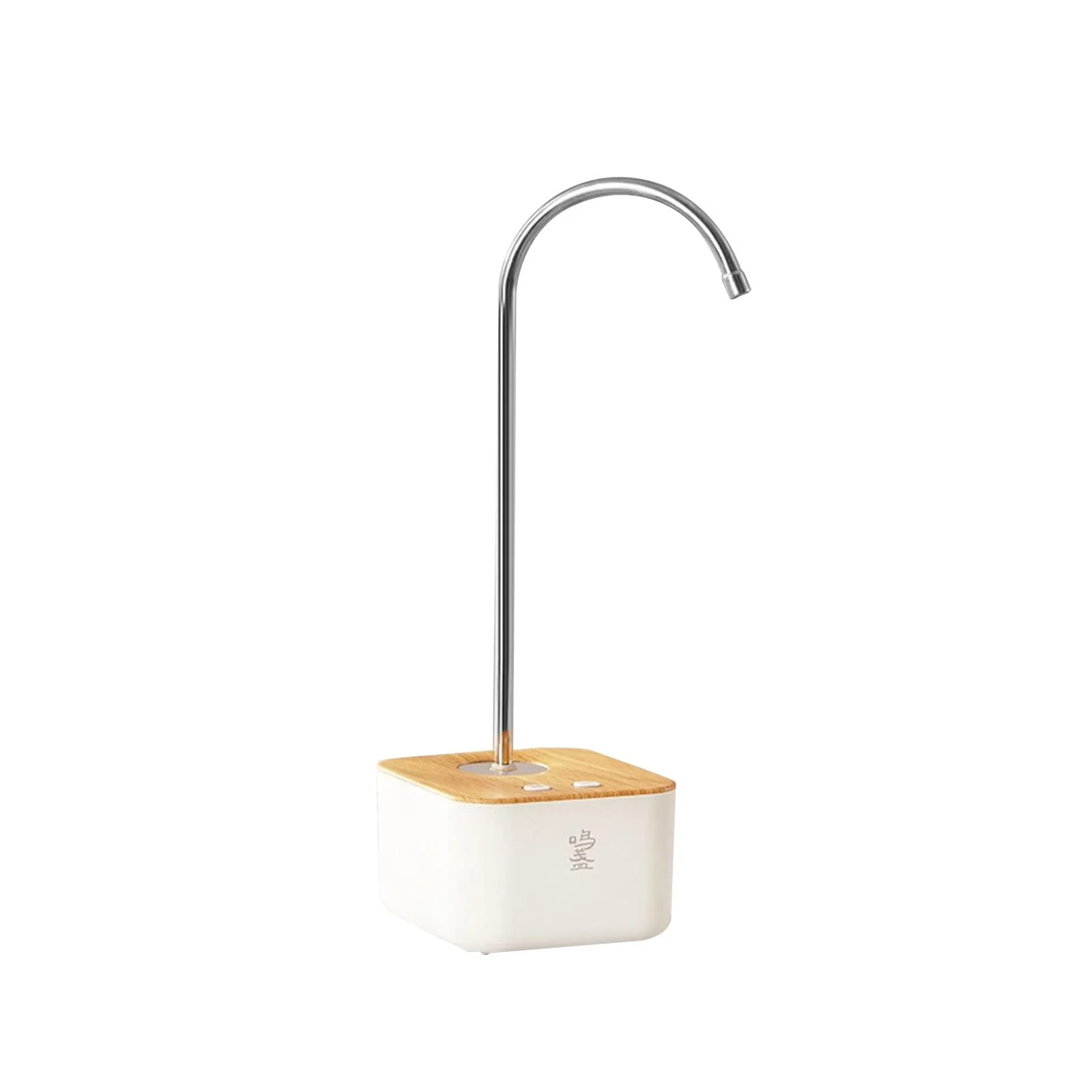 CUTICATE Desktop Water Bottle Dispenser Water Dispenser Countertop 2 in 1 Nonslip Electric Drinking Water Pump for Indoor white