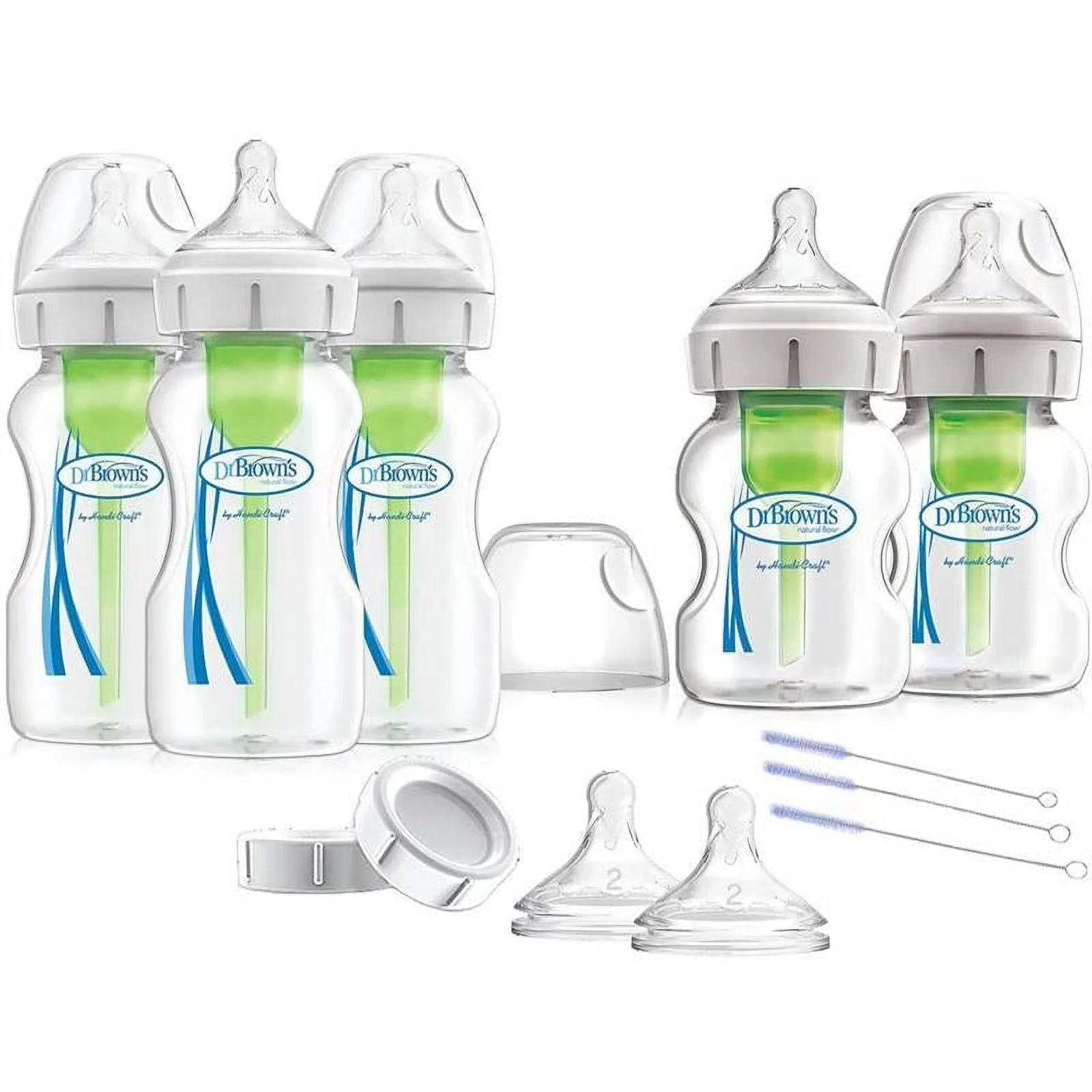 Dr. Brown's Options+ Newborn Wide-Neck Bottle Set