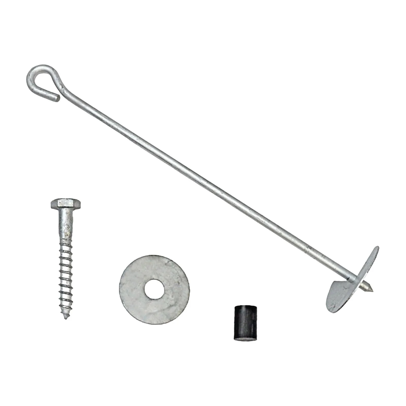 figatia Ground Anchor Tent Stakes Ground Pegs 50cm High Strength Metal Anchor Hook Earth Anchor for Camping Tents, Fences Accessories