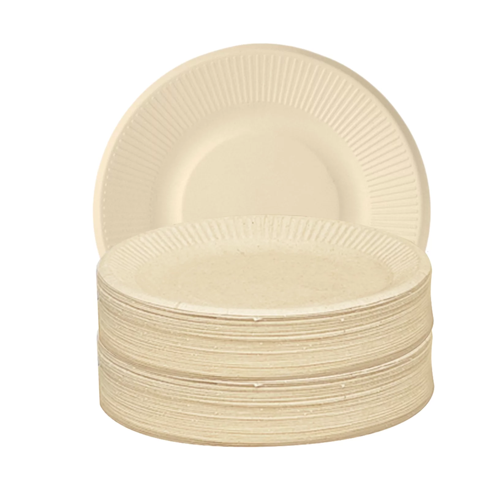 Shinysix Tableware suit,Ecological Camping Degradable Compostable Dinnerware for Barbecues 50 8 JOD 5 Birthday Disposable Plates Paper Party 50 PCS 50 8 WYAN 8 Inch Set YUBZ Picnics Tableware dsfen