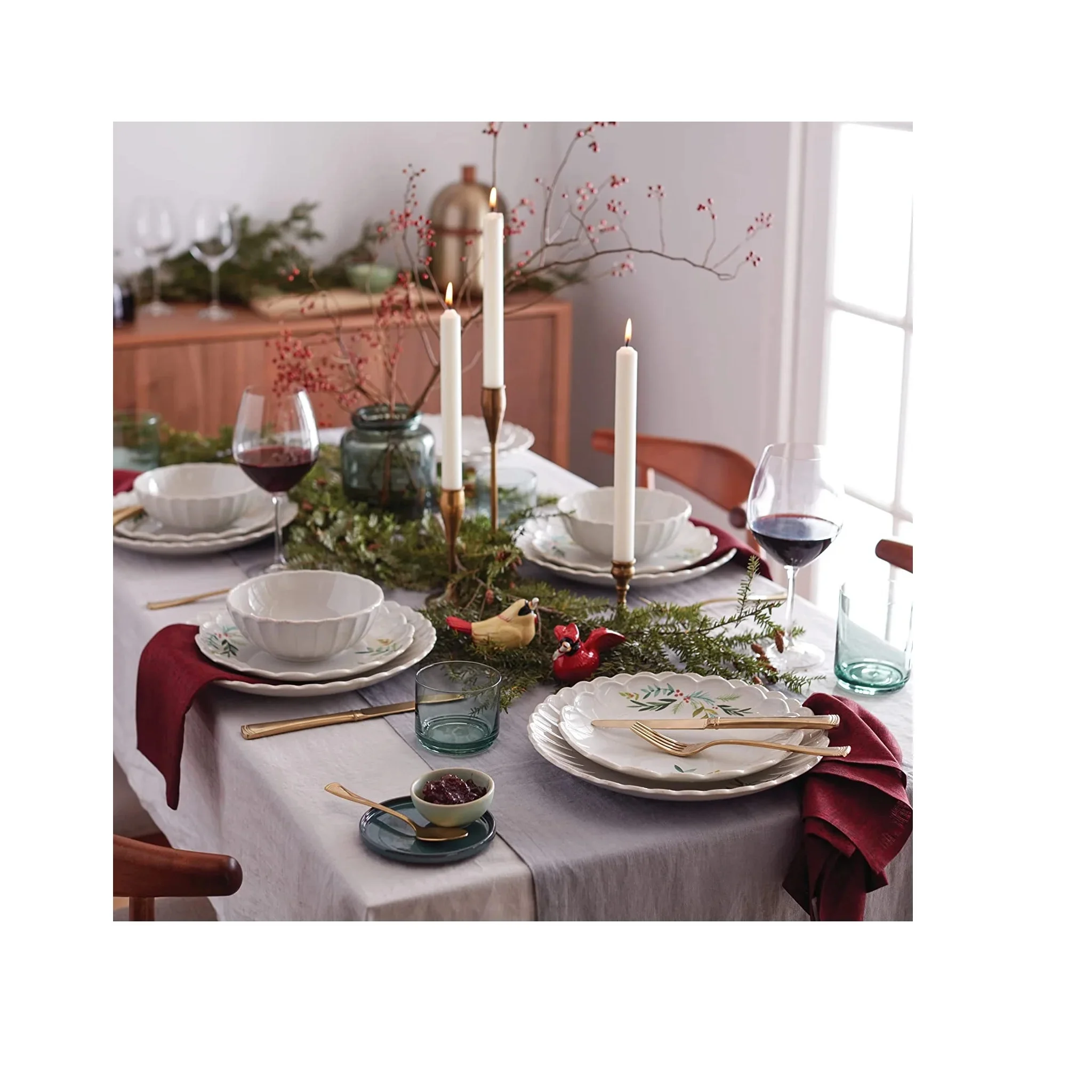 Lenox French Perle Berry All-Purpose Bowl, Set of 4