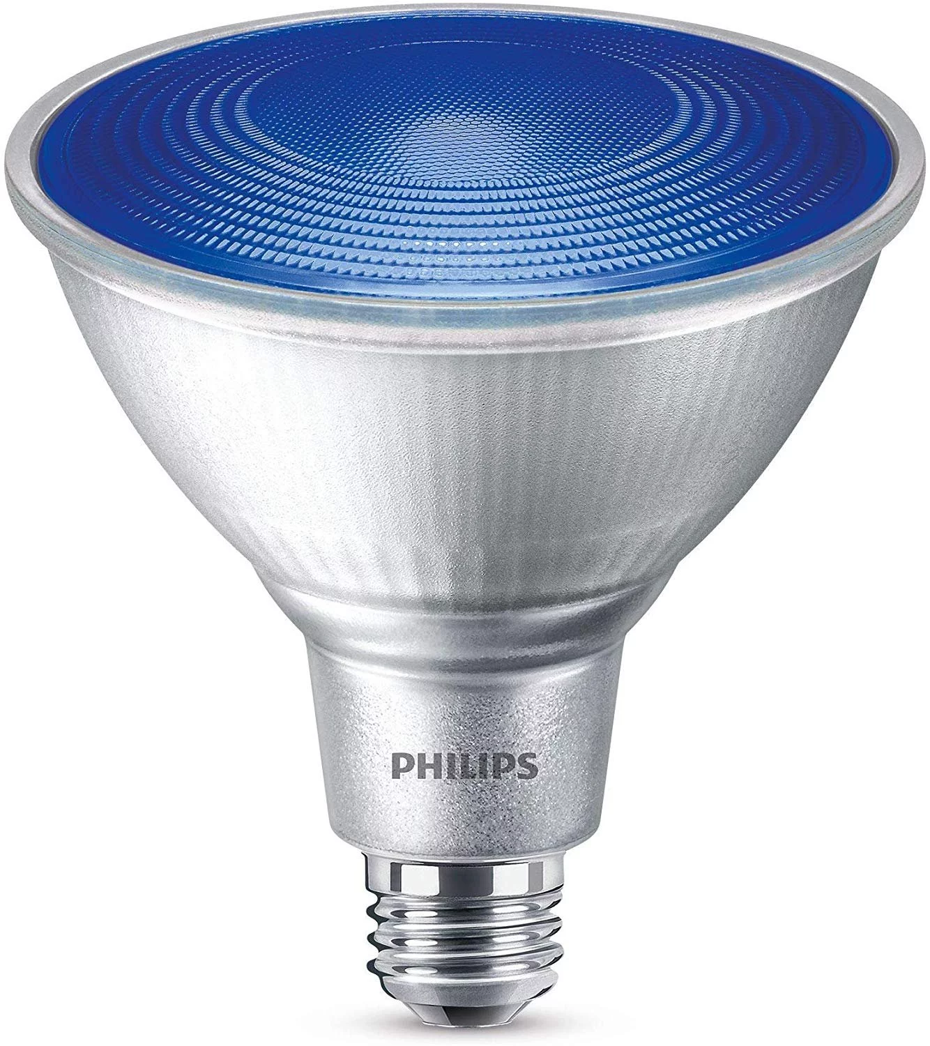 Philips Non-Dimmable 13.5W Blue 40 PAR38 LED Bulb, Outdoor and Enclosed Fixture Rated