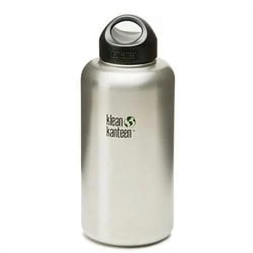 Klean Kanteen Wide Mouth Double Wall Insulated Water Bottle with Loop Cap