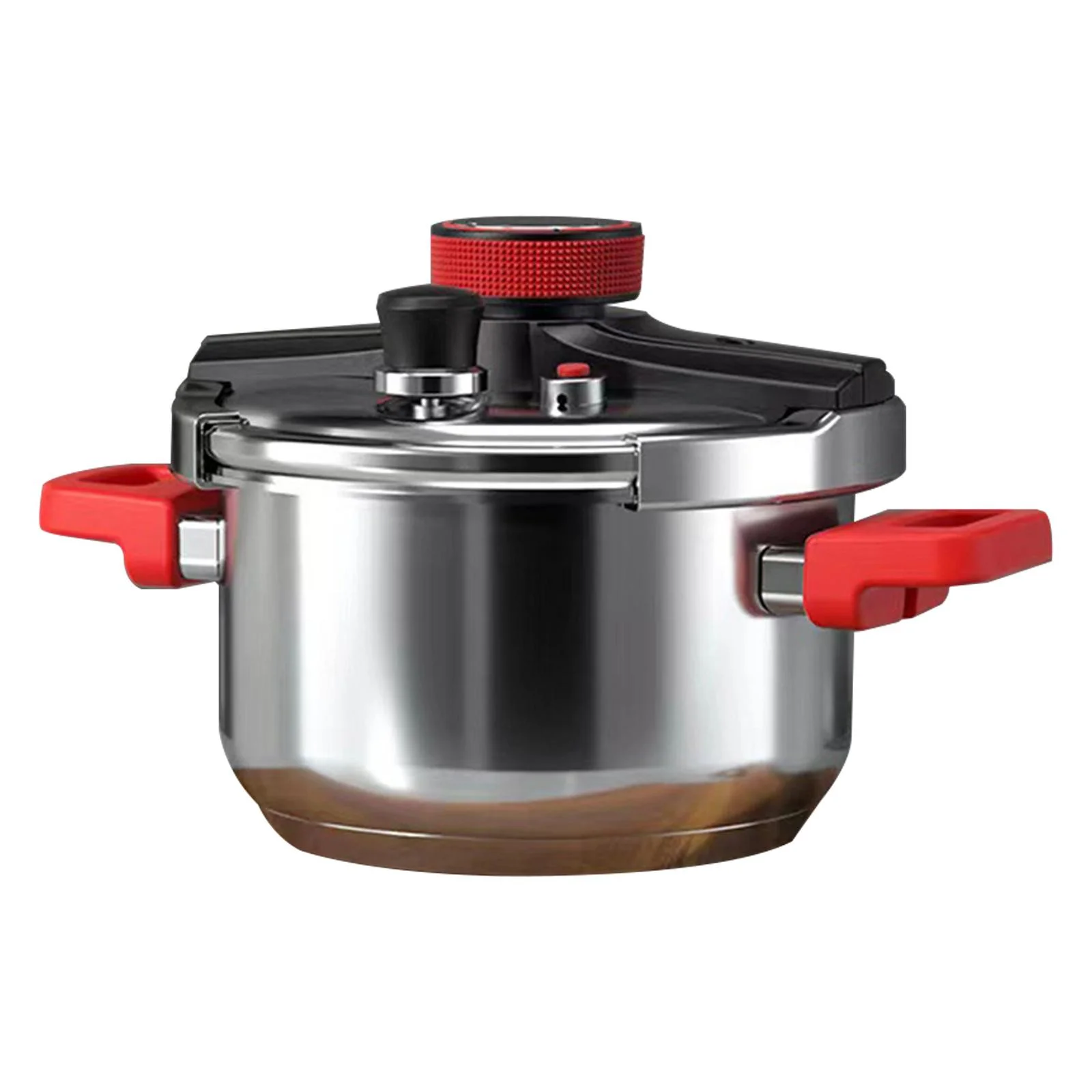 perfk Compatible Home Use Pot Portable Rice Pot Pressure Pot Rose Red