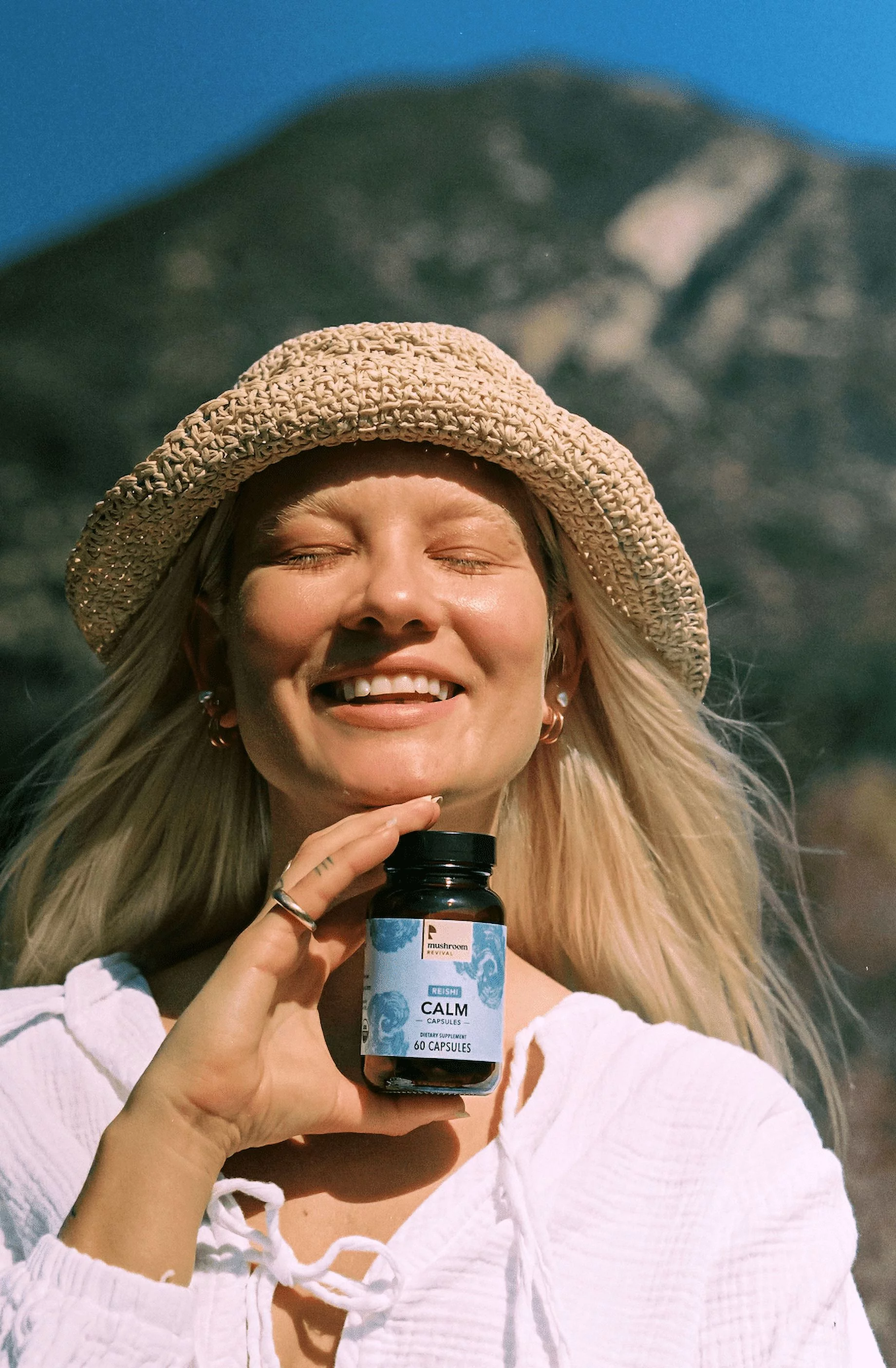 Calm Reishi Capsules by Mushroom Revival