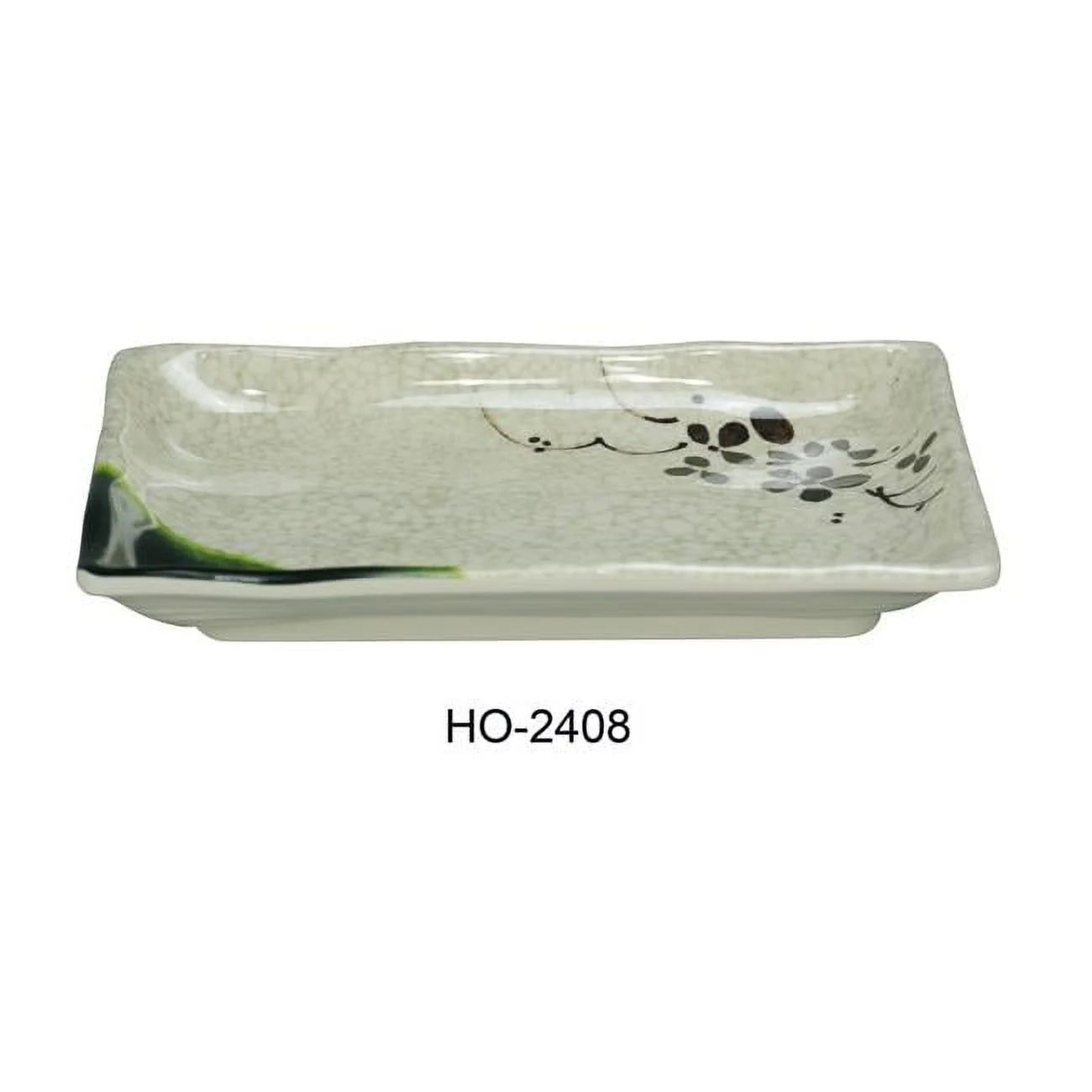 Yanco HO-2408 Honda Rectangular Plate - Melamine, Multi Color - 5.5 x 8 in. - Pack of 48
