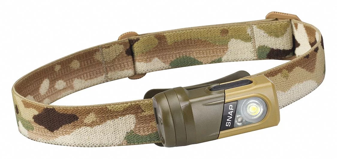 Princeton Tec Tactical Headlamp,Plastic,Tan,300lm  SNRGB-MC
