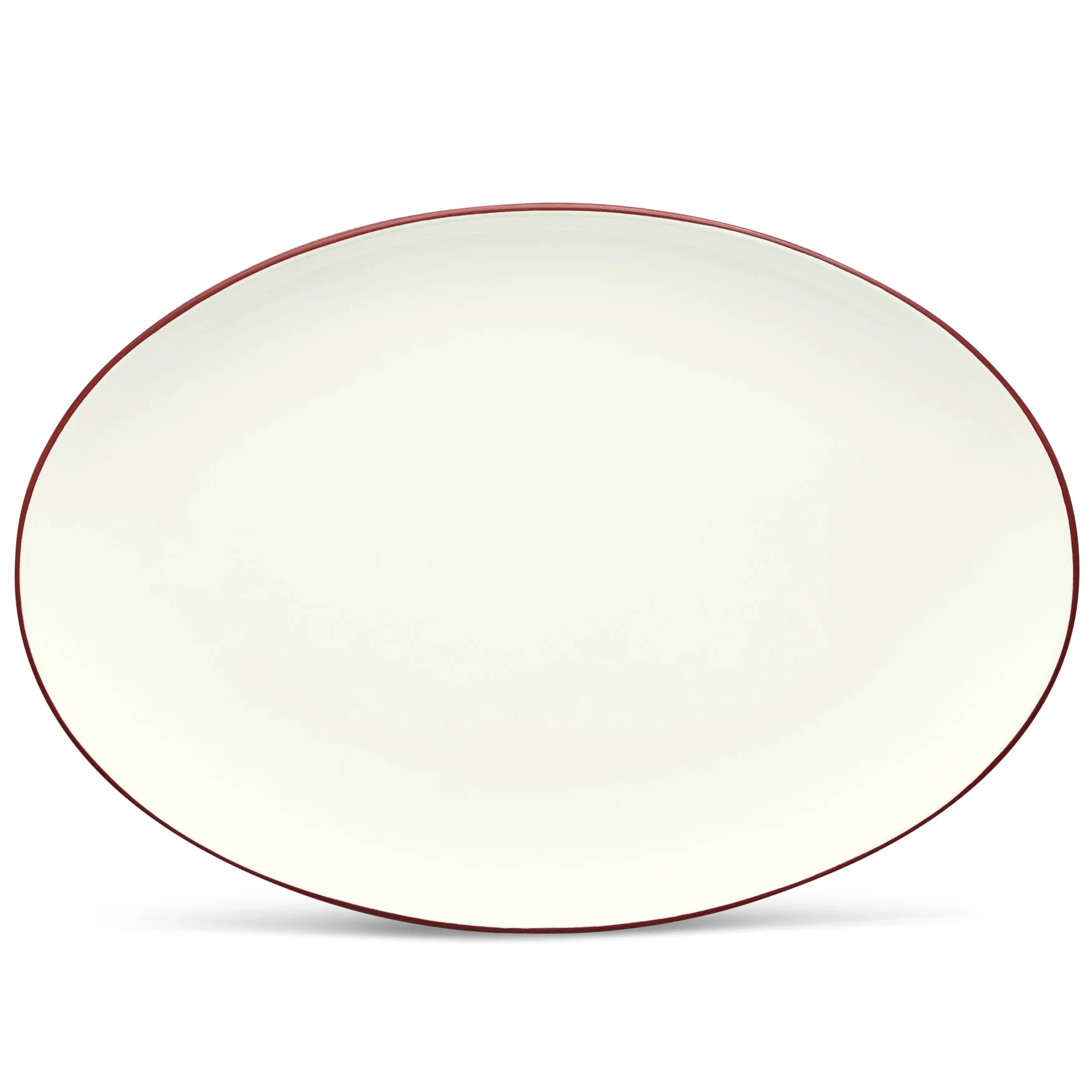 Noritake Colorwave Raspberry Oval Platter