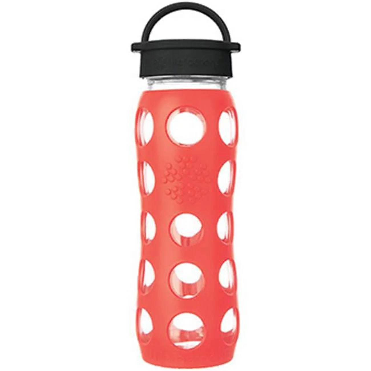 Lifefactory 344944 22oz Classic Bottle - Poppy