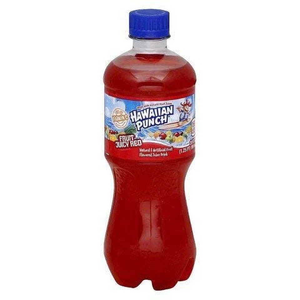 box (pack of 8) hawaiian punch soda, 20-oz. bottles