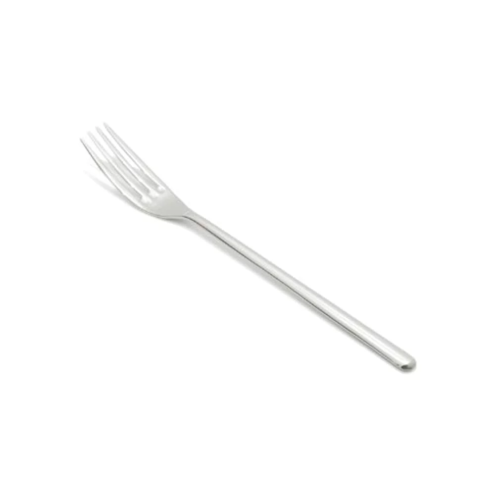Fortessa Dragonfly 18/10 Stainless Steel Flatware Short Salad Fork, 7-Inch, Set of 12