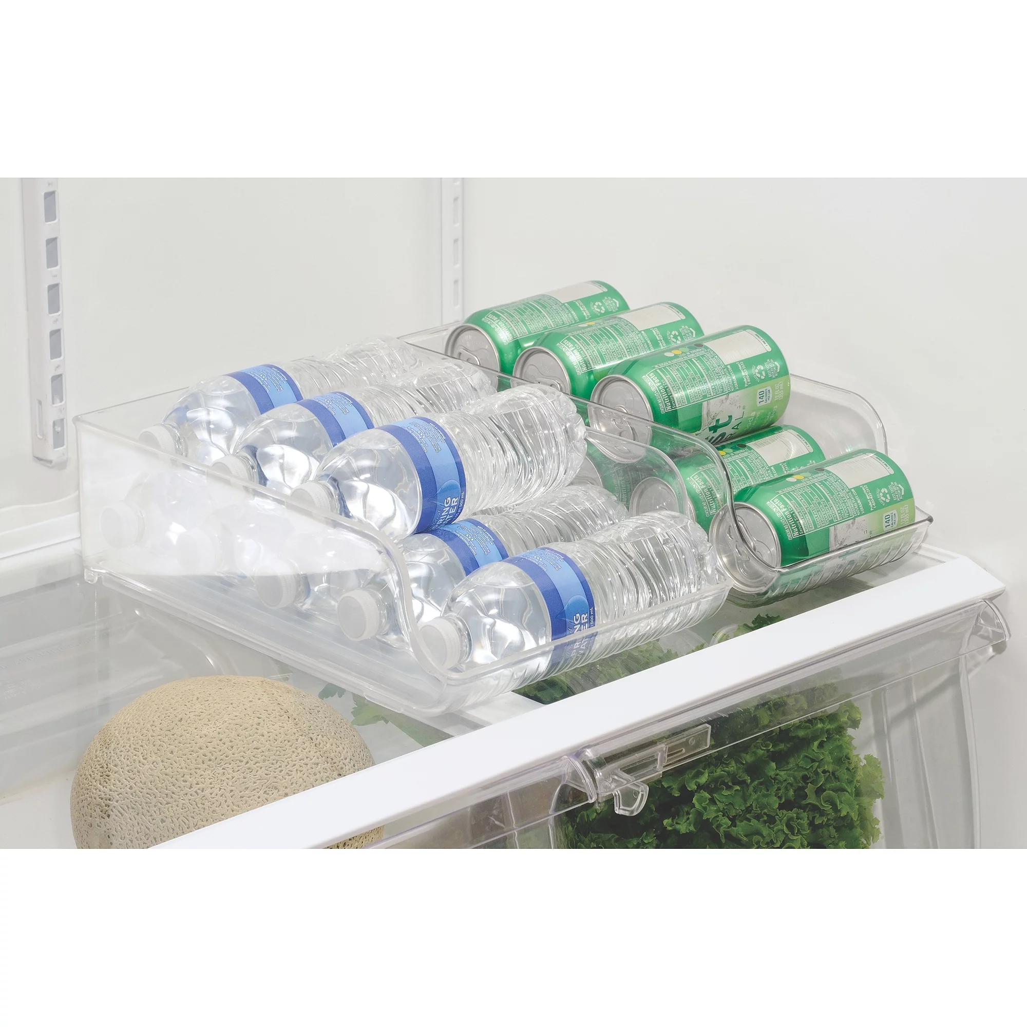 InterDesign Fridge Binz Water Bottle Holder, Clear