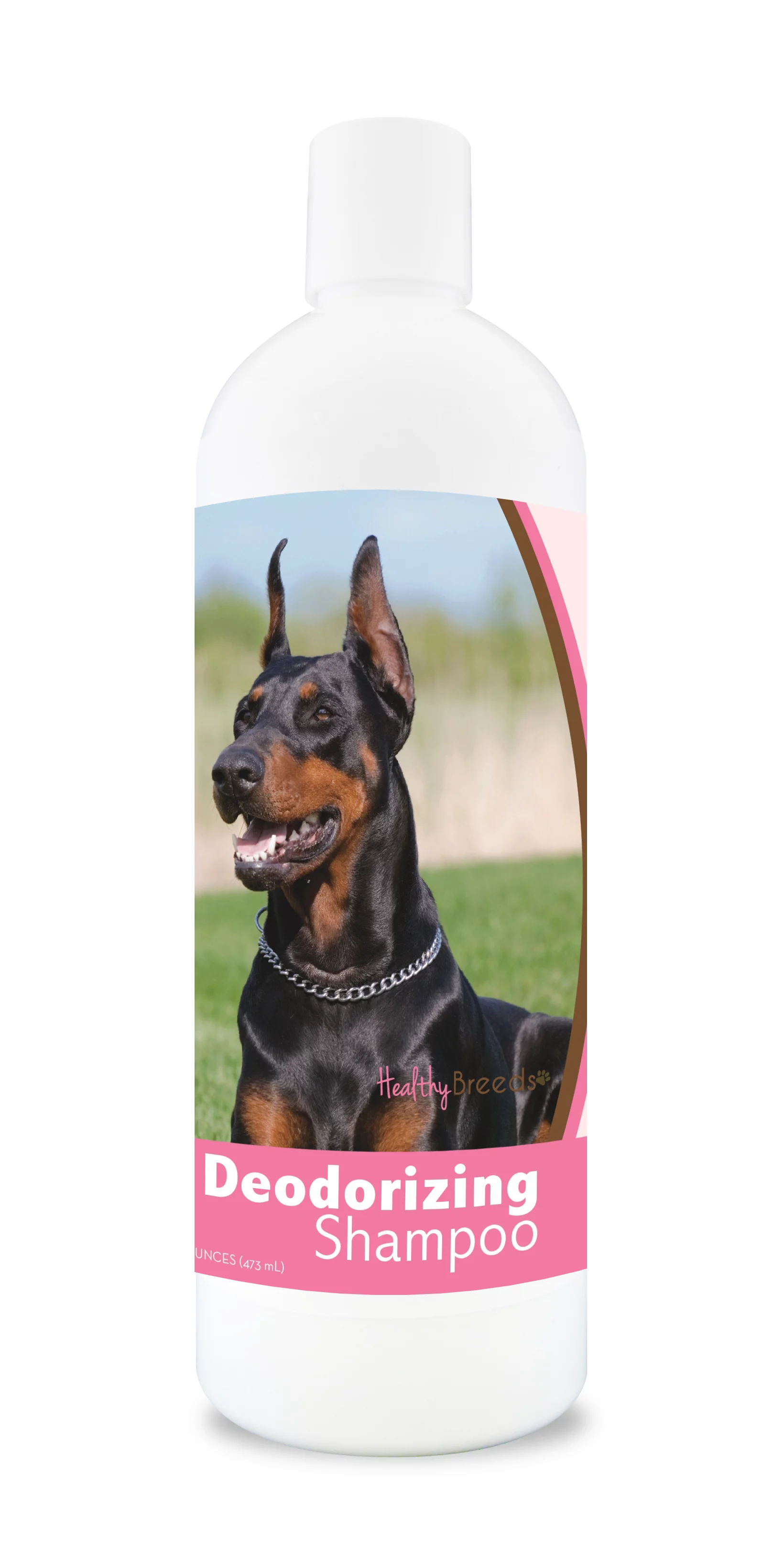 Healthy Breeds Doberman Pinscher Deodorizing Dog Shampoo 16 oz