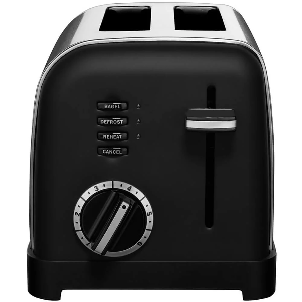Cuisinart CPT160MB 2-Slice Wide Slot Toaster - Matte Black
