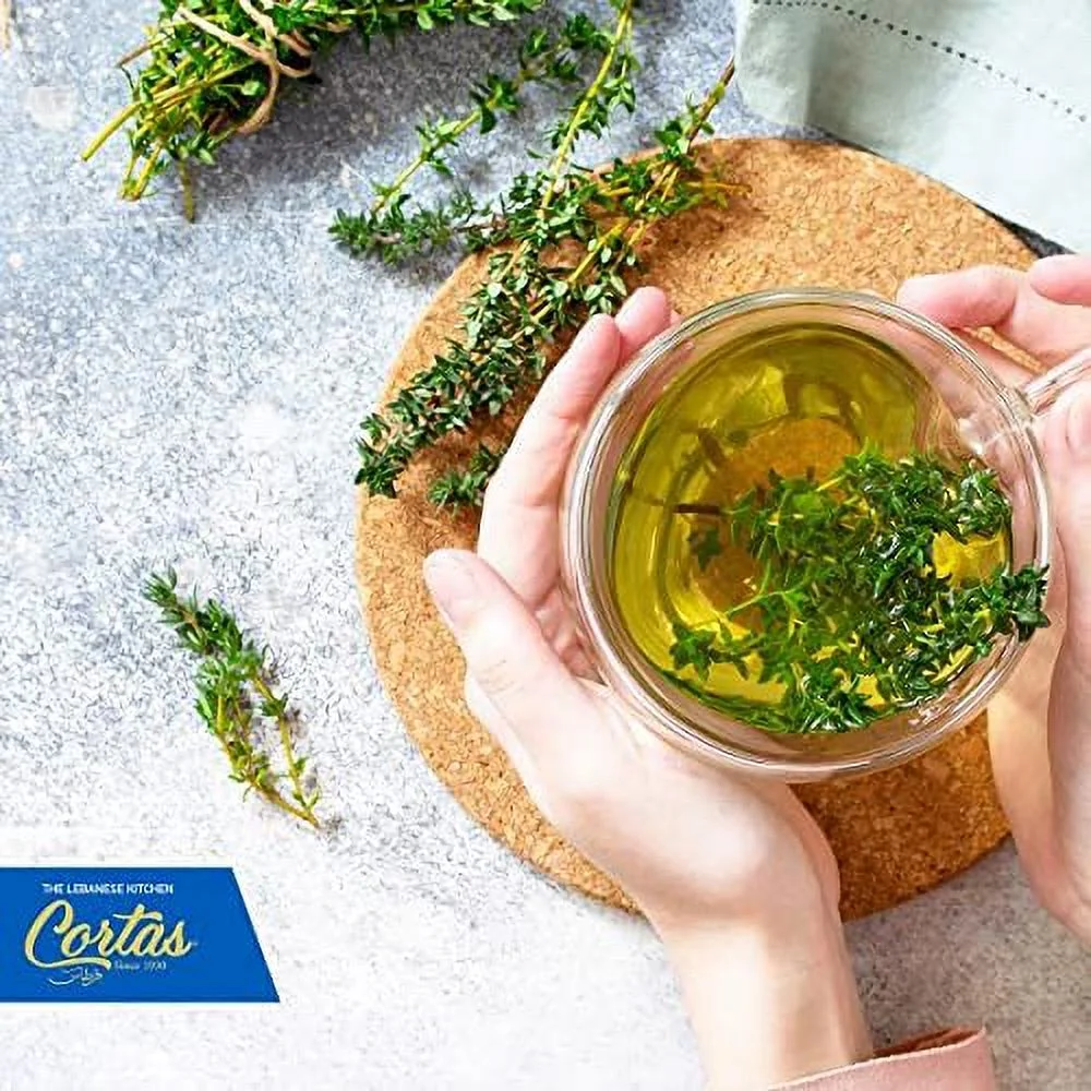 Cortas – Thyme Water Distilled to Perfection, 300ml (10 fl. oz) (Pack of 1)