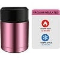 28oz Soup Thermos, Stainless Steel Thermos for Hot Food, Wide Mouth Food Thermos Jar, Insulated Lunch Container Leak Proof Vacuum Thermal Flask (silver)