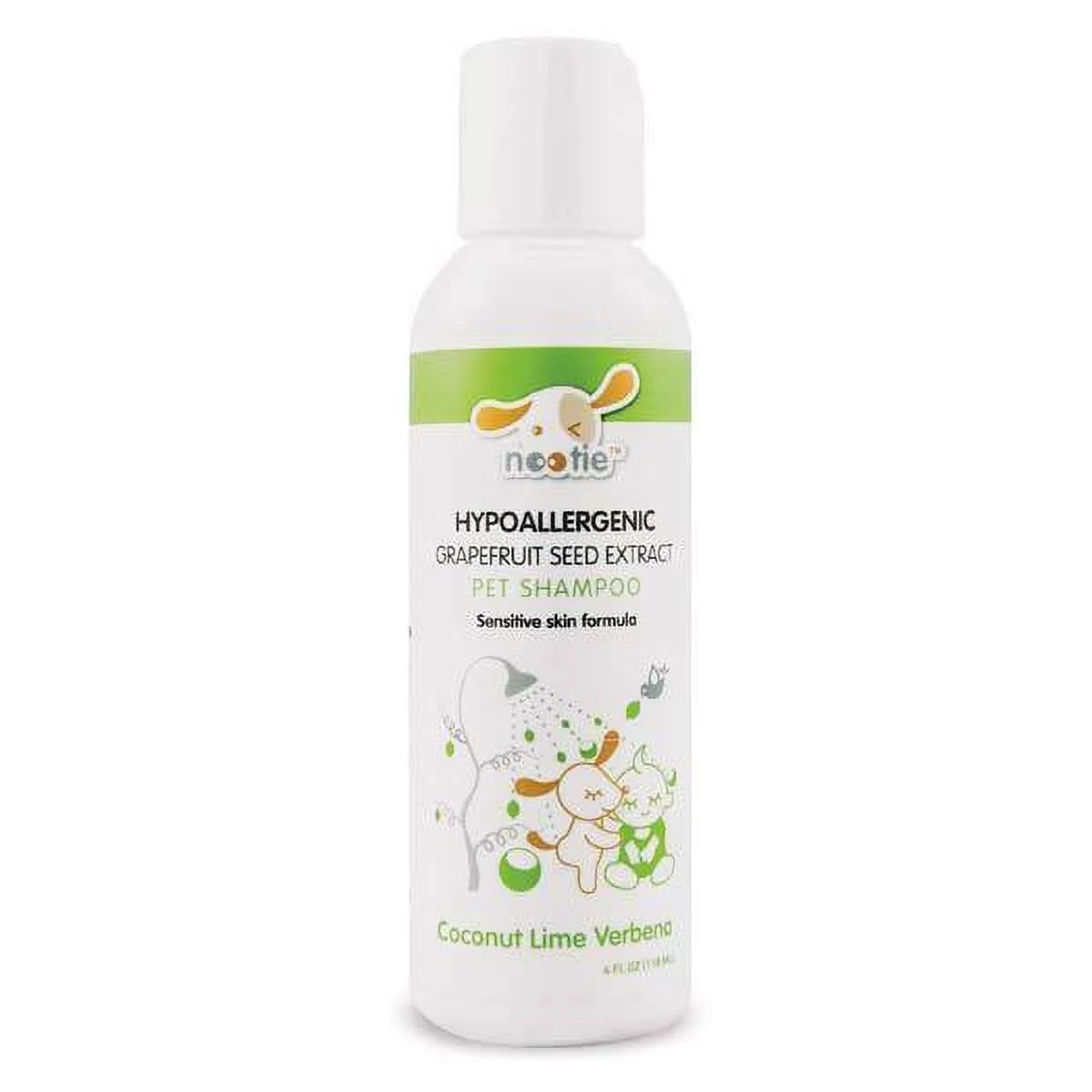 Nourishing Gentle Dog Grooming Shampoo For Sensitive Skin Coconut and Lime Scent(16 Oz)