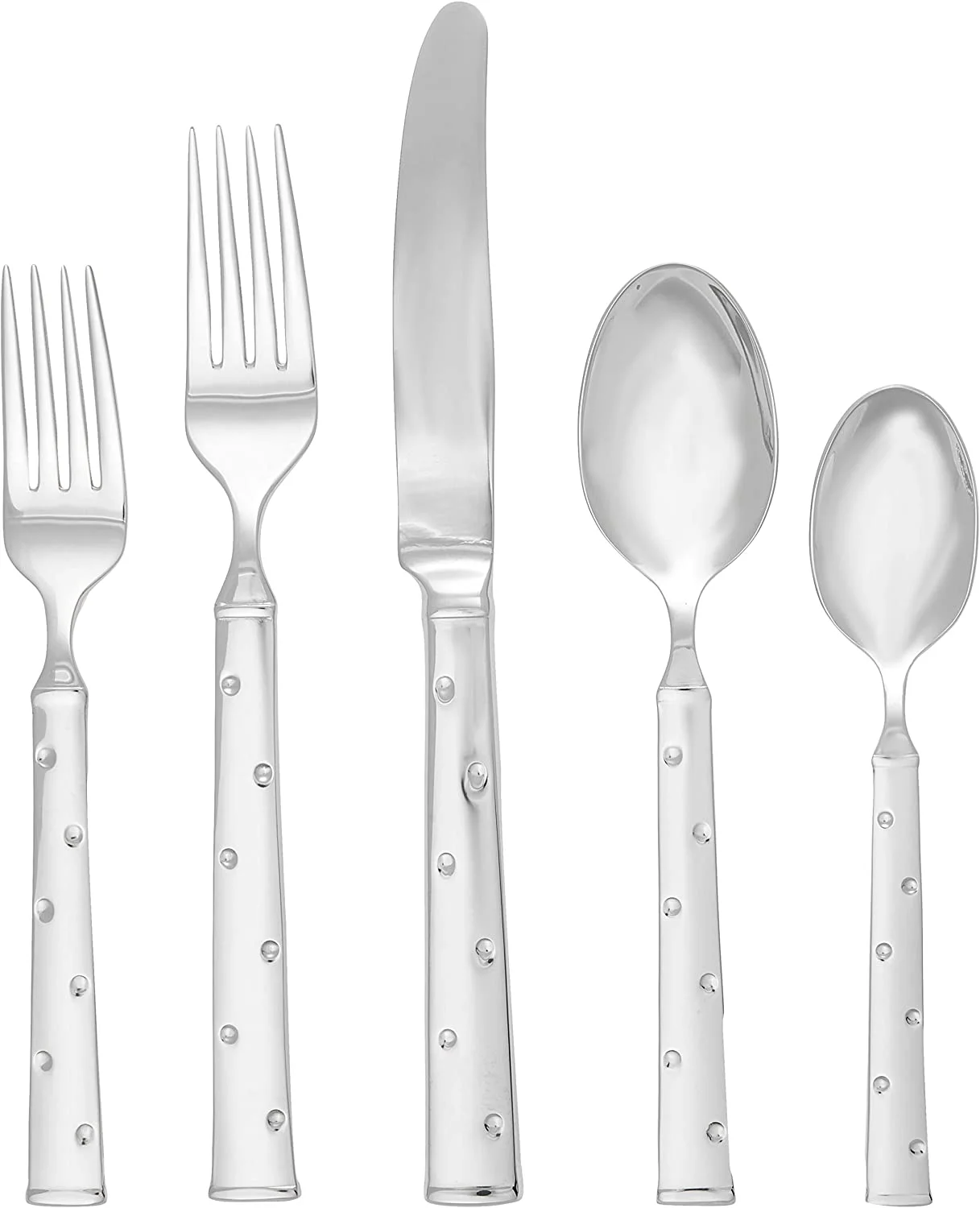 kate spade new york Larabee Dot 5-Piece Flatware Place Setting