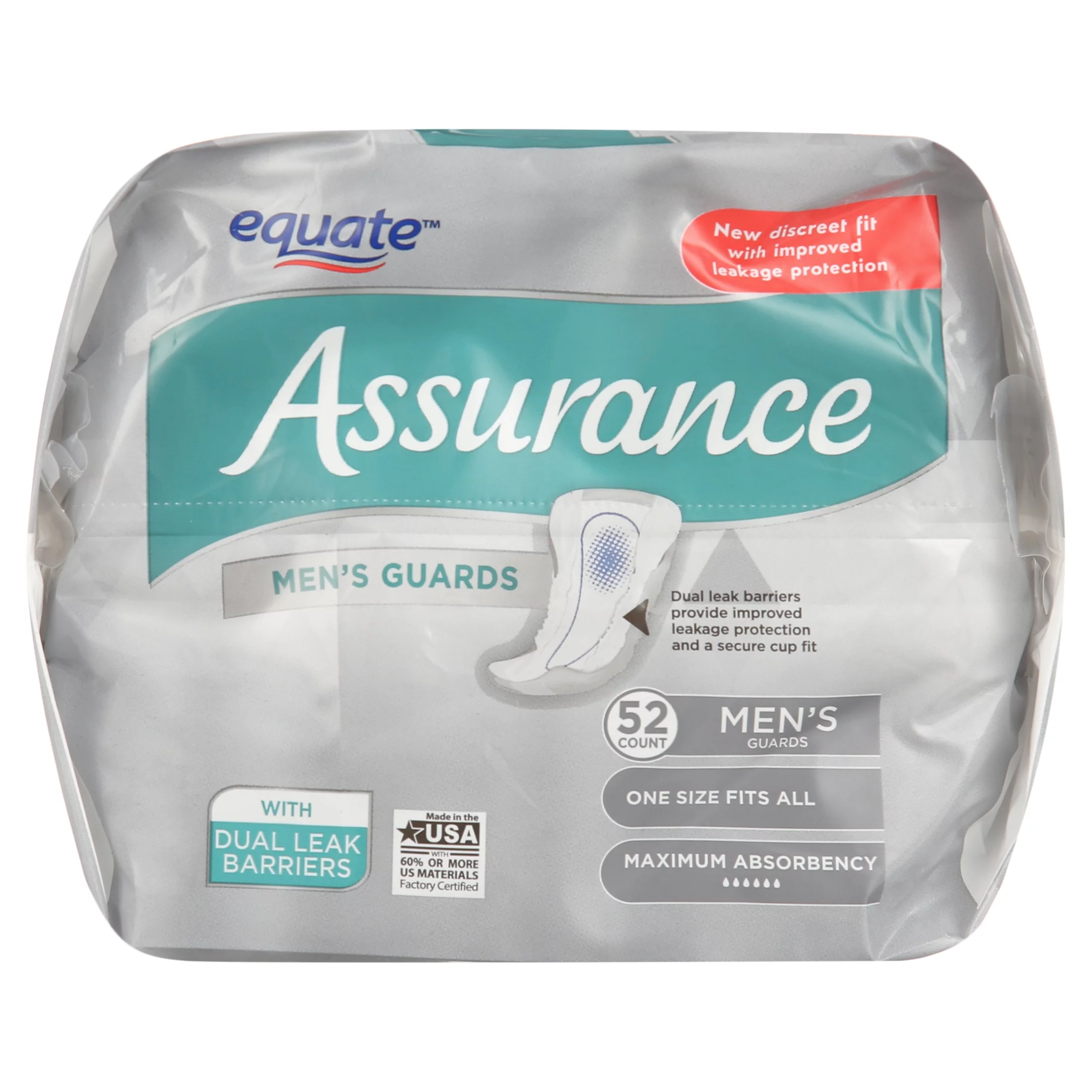 Assurance Male Guard 104ct - Value Pack