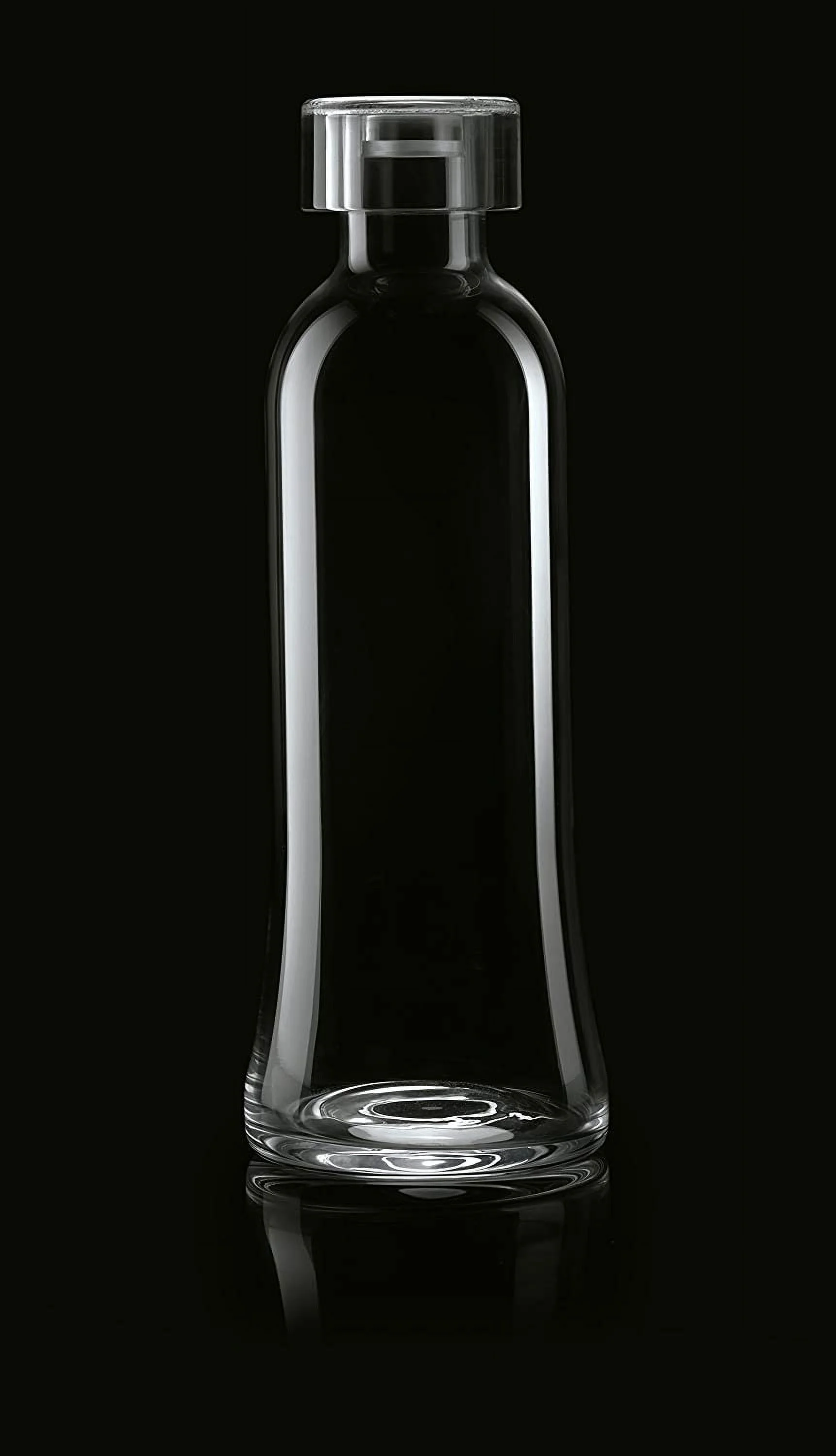 Guzzini Bottle jugs Glass 1 Liter Clear with Lid Lurisia