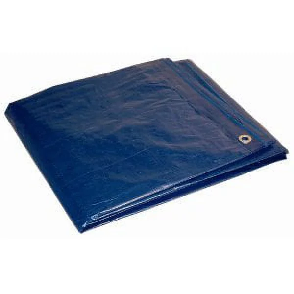 12 x 16 Blue Poly Tarp Cover Patio, Canopy, Shade, Yard, 12x16 (blue)