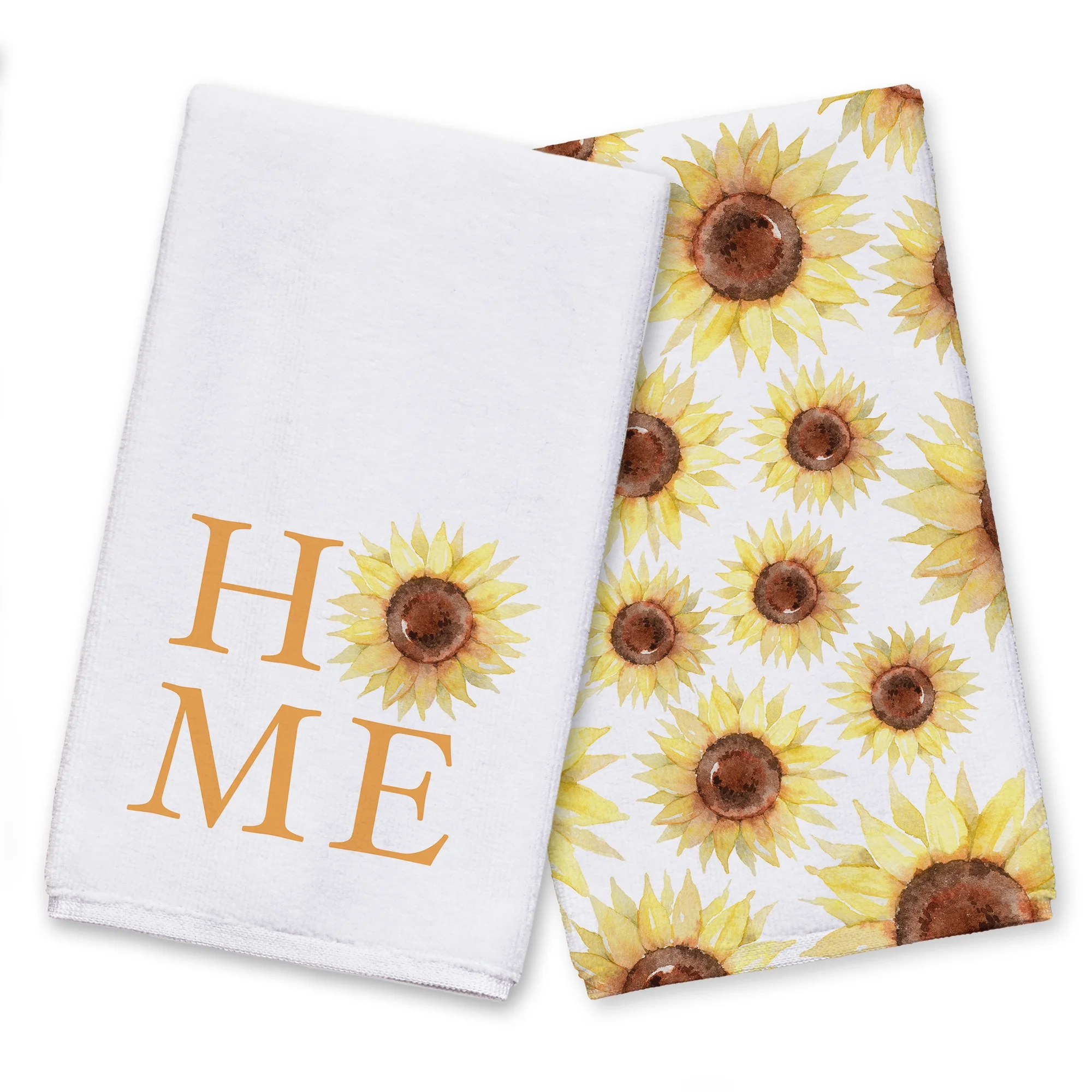 Creative Products Home Sunflower 16 x 25 Tea Towel Set of 2