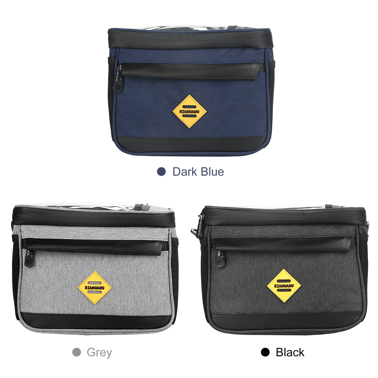 Cycling Insulated Bike Cooler Bag with Mesh Pockets Easily Access Small Items on Your Bike Trips!