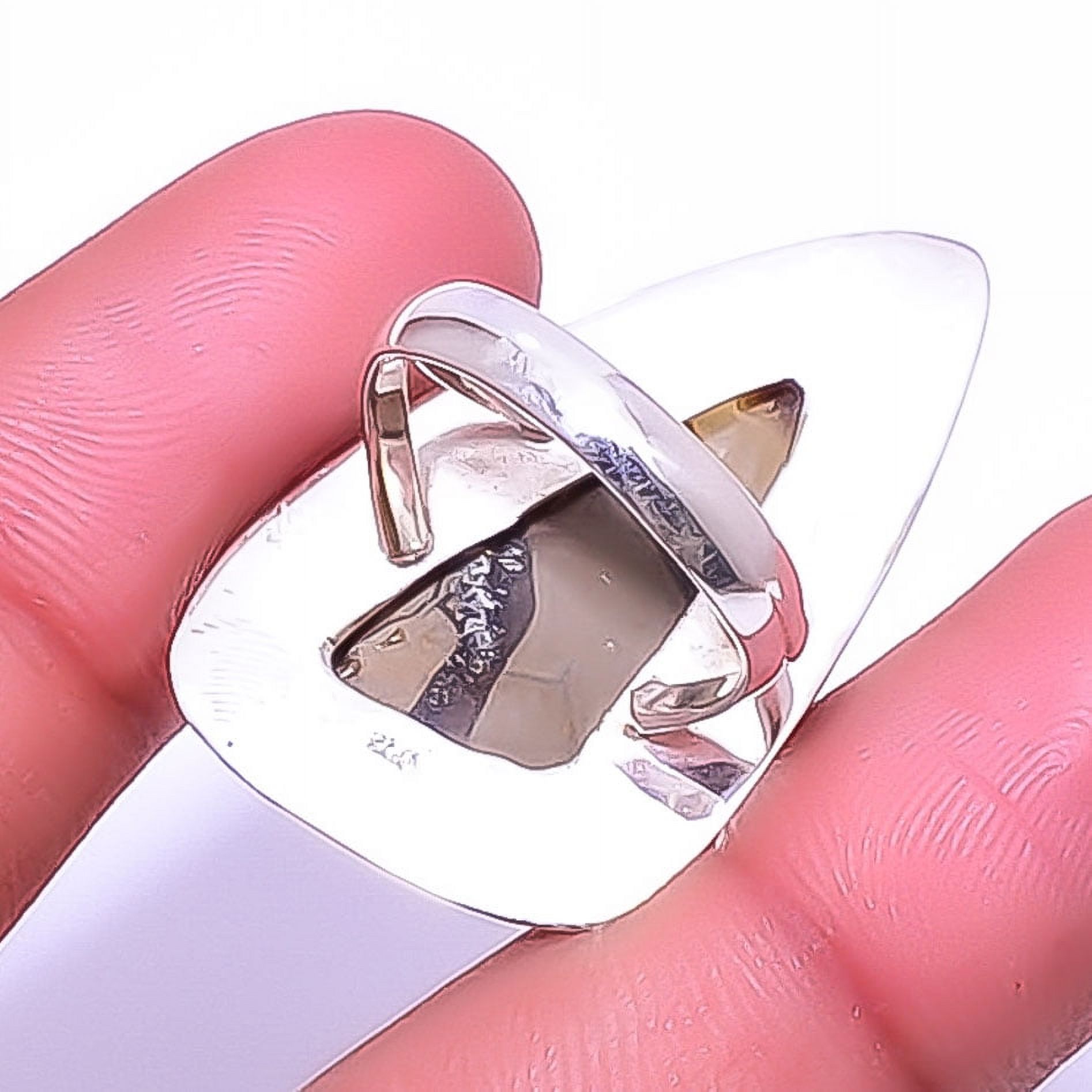 Septerian Stone Gemstone Handmade Gemstone 925 Silver Plated Ring s.8 A327, Valentine's Day Gift, Birthday Gift, Beautiful Jewelry For Woman & Girls