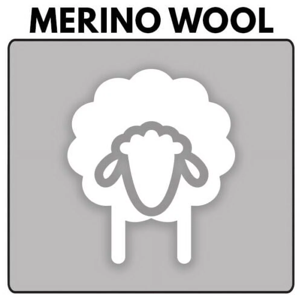 Ducks Unlimited Mens Womens Kids Socks, 80% Merino Wool Heavyweight Tall Extra Long Over the Knee Wader Socks, 1 Pair