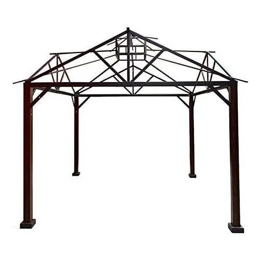 Replacement Canopy Top Cover Compatible With The Selections Pitched Roof Gazebo - Riplock 350