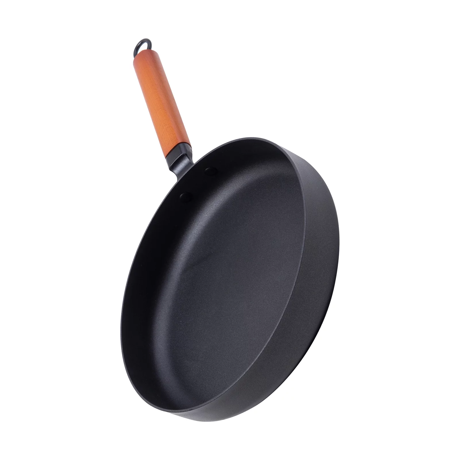 Tomshoo Non Stick Frying Pan Iron Pot Cookware, Excellent Heat Conductivity & Ergonomic Design