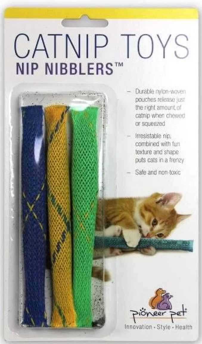 Pioneer Pet Nip Nibblers Catnip Toy [Cat, Toys Catnip] 3 count