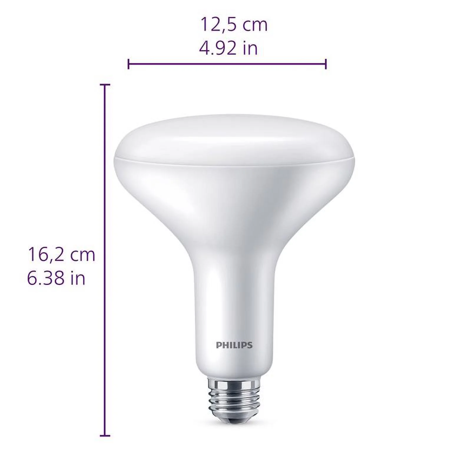 Philips 3013955 Ultra Definition BR40 E26 Medium LED Floodlight Bulb, Soft White - 65W Equivalence