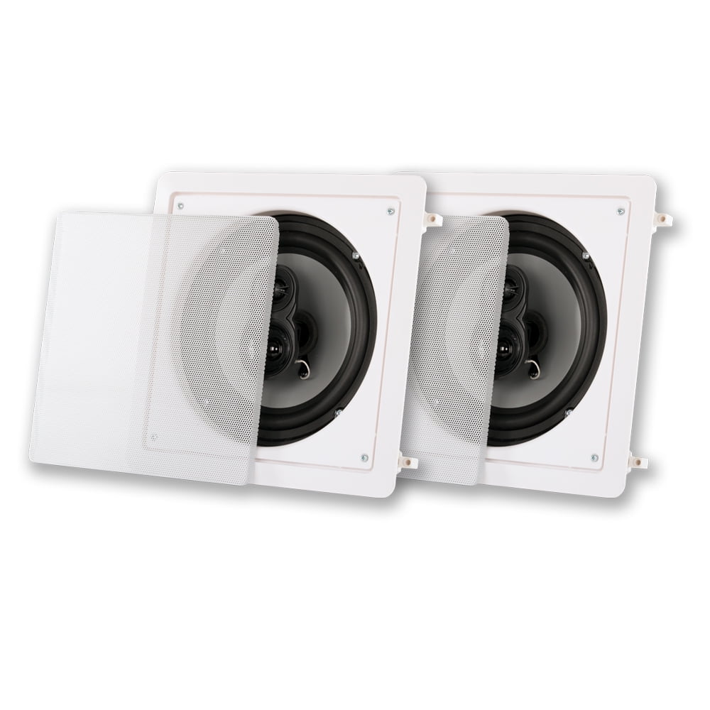 Acoustic Audio CSi83S Flush Mount In Ceiling Speakers with 8