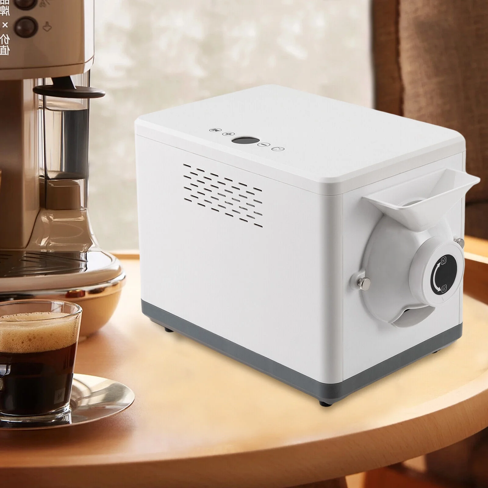 Electric Coffee Bean Roaster Machine 1000g Grain Dry Commercial Roaster 1000W