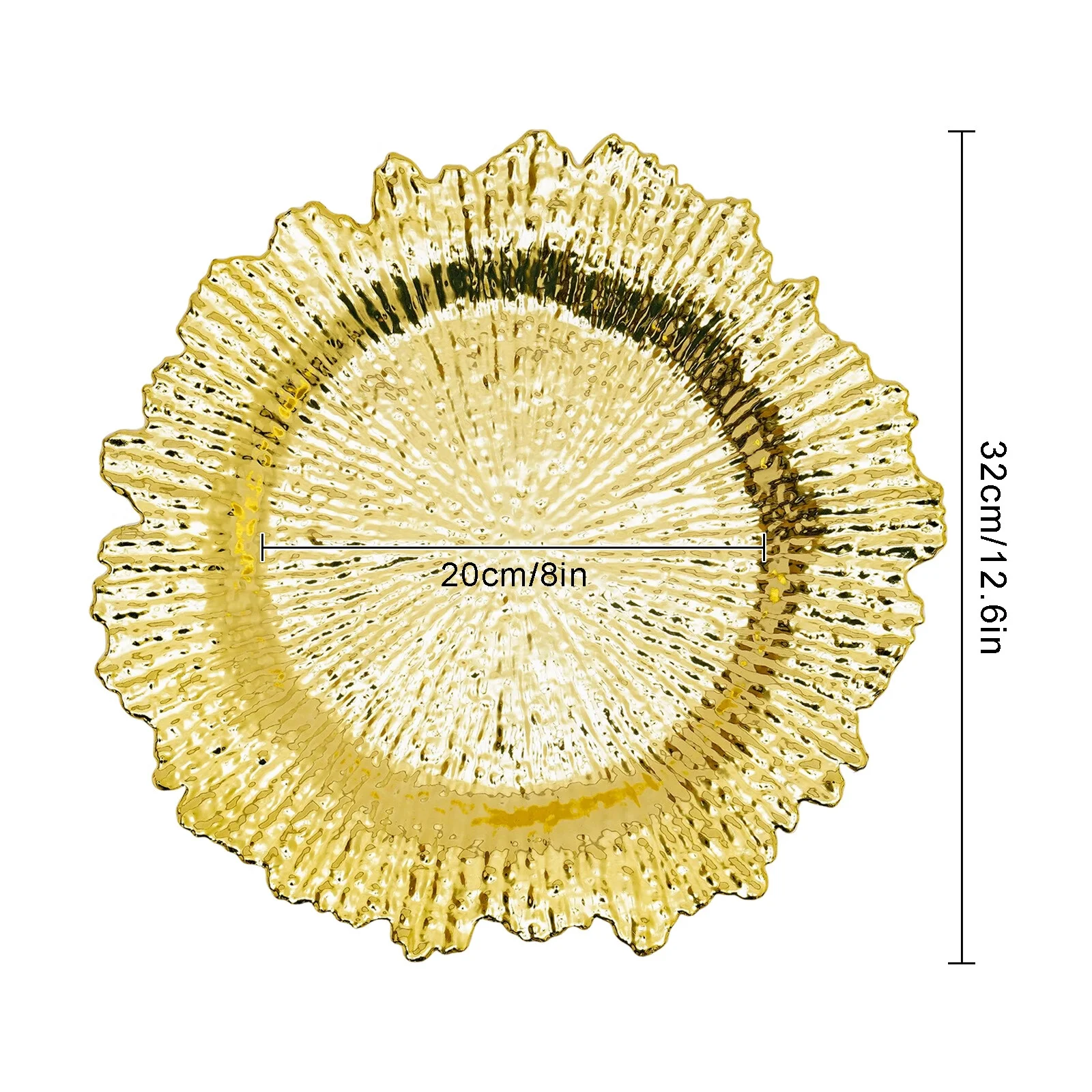 Aiqidi 24 Pack Charger Plates, 13
