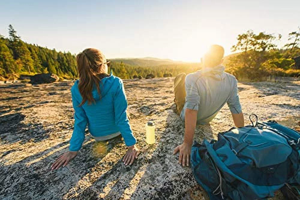 HydraPak Stash Water Bottle, Malibu Blue, 750ml,